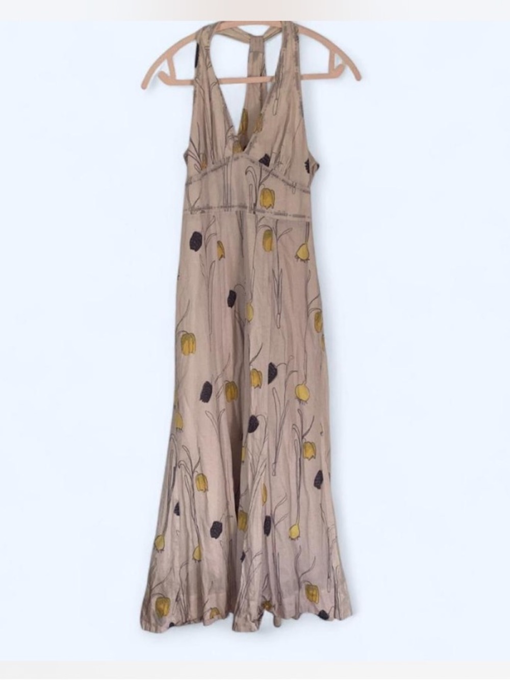 y2k midi/maxi dress floral print